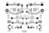 К-кт важелів перед.підвіски Audi A6/Superb/Passat B5 (з тонким пальцем) 219902