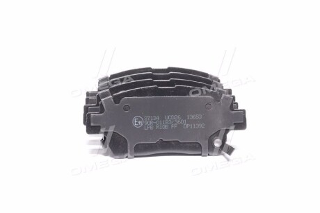 Тормозные колодки пер. Toyota Yaris/Prius 99-05 (akebono) A.B.S. 37134