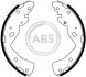Колодки гальмівні барабанні A.B.S. 9086 (фото 1)