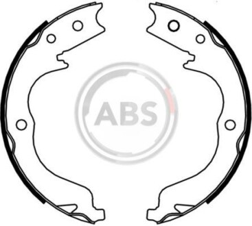 Колодки ручного гальма Outlander II 06-12/ Subaru Forester/Impreza 08- A.B.S. 9235