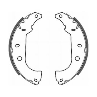 Тормозные колодки, барабанные ABE C0F004ABE