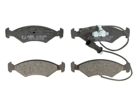Комплект гальмівних колодок ABE C1G003ABE