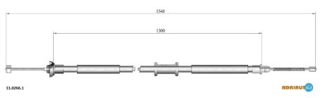 Трос ручного гальма ADRIAUTO 1102661
