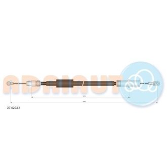 Трос ручного гальма ADRIAUTO 27.0223.1