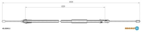 Трос зупиночних гальм ADRIAUTO 4102451