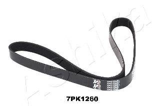 Ремень поликлиновый(приводной) ASHIKA 112-7PK1260
