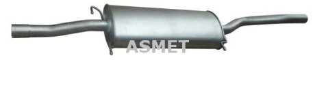 Центр. глушник,випускна сист. ASMET 01078