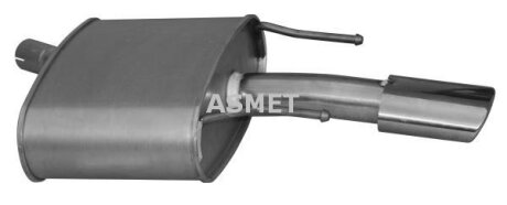 Задній. глушник,випускна сист. ASMET 05208