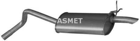 Задній. глушник,випускна сист. ASMET 10051