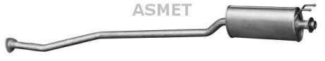 Передній глушник,випускна сист ASMET 13027