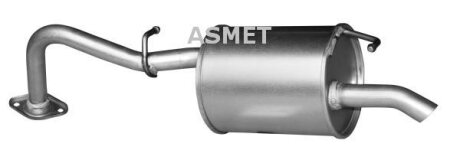 Задній. глушник,випускна сист. ASMET 20014