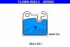 Комплект гальмівних колодок ATE 13046030242 (фото 1)