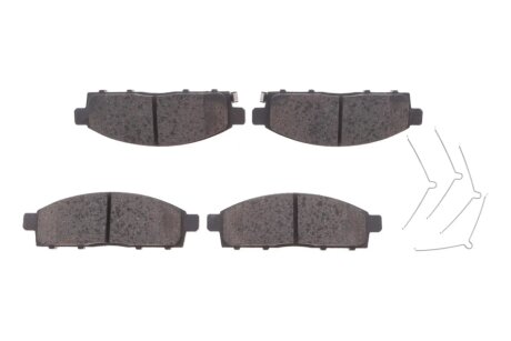 Комплект гальмівних колодок ATE 13.0460-5570.2