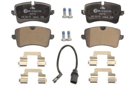 Комплект гальмівних колодок ATE 13.0470-2770.2