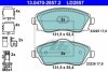 Комплект гальмівних колодок ATE 13047028572 (фото 1)