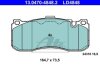 Комплект гальмівних колодок ATE 13047048482 (фото 1)