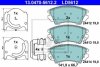 Комплект гальмівних колодок ATE 13047056122 (фото 1)