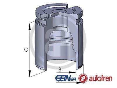 Поршень супорта зад A6/PASSAT (42,8х51мм) 94-05 AUTOFREN D025126