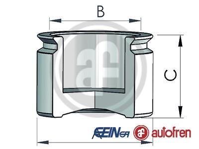 Поршень гальмівного супорта AUTOFREN D025444