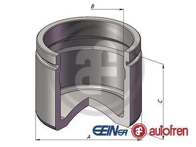 Поршень супорта пер. BMW 1/2/3/4 (54x52mm)(Bosch) AUTOFREN D025598