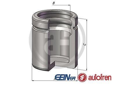 Поршень супорта зад. W204 07-/Amarok 16- (38x51mm)(ATE) AUTOFREN D025647
