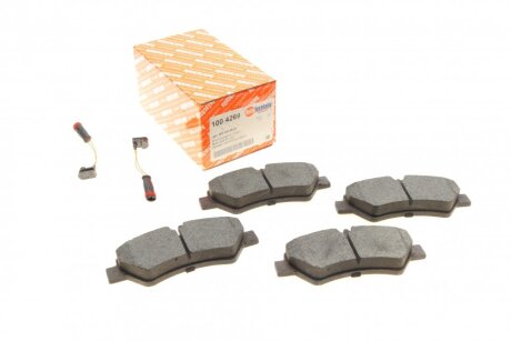 Колодки гальмівні AUTOTECHTEILE 1004269