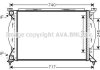 Радиатор охлаждения двигателя Audi A4 04>08 1,6-2,0i MT AVA AVA COOLING AI2195 (фото 1)