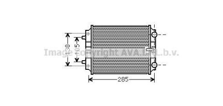 Радиатор, система охлаждения двигателя AVA COOLING AI2299