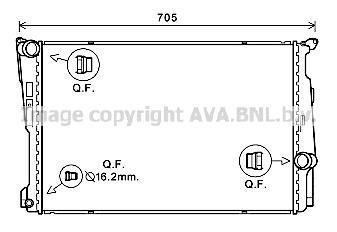 Радиатор, система охлаждения двигателя AVA COOLING BW2546