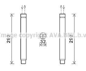Осушувач кондиціонера AVA COOLING BWD445