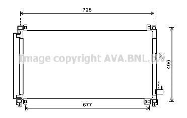 Радіатор кодиціонера AVA COOLING CN5273D