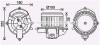 Вентилятор отопителя салона PSA Berlingo Partner II AC+ AVA COOLING CN8310 (фото 1)