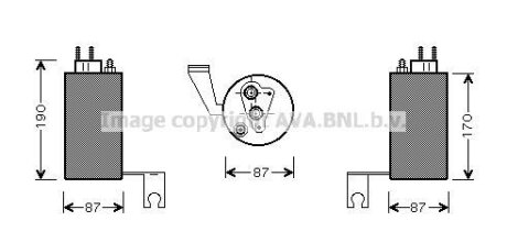 Осушувач кондиціонера AVA COOLING CRD084