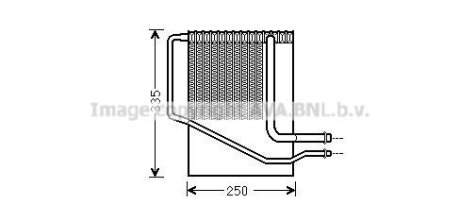 Випаровувач кондиціонера AVA COOLING CRV126