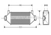 Інтеркулер Ford Transit 2.4TDDI (00-) AVA AVA COOLING FDA4314 (фото 1)