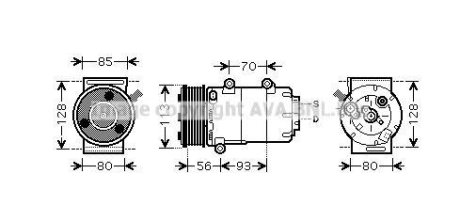 Компрессор AVA COOLING FDAK416