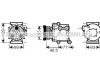 Компресор кондиціонера Ford Fiesta Fusion 1,25-1,6i, Fiesta 1,25-1,6i 08> AVA AVA COOLING FDAK434 (фото 1)