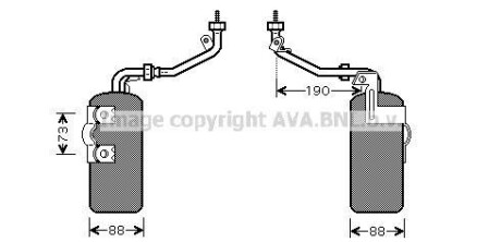 Осушитель, Система кондиционирования воздуха AVA COOLING FDD387