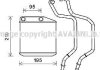 Радіатор обігрівача салону Fiat Doblo 10>MT (без патрубків)) AVA AVA COOLING FT6313 (фото 1)