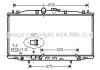 Радиатор охлаждения двигателя Honda Accord 2,4i 03>08 MT6 AT5 AC+/- AVA AVA COOLING HD2179 (фото 1)