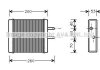 Теплообменник, Система отопления салона AVA COOLING KA6009 (фото 1)