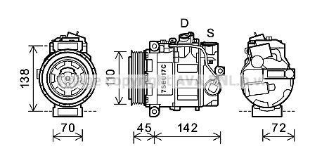 Компрессор AVA COOLING MSAK615