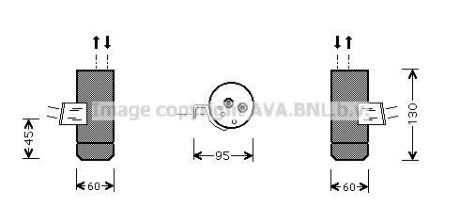 Осушитель, Система кондиционирования воздуха AVA COOLING MSD292