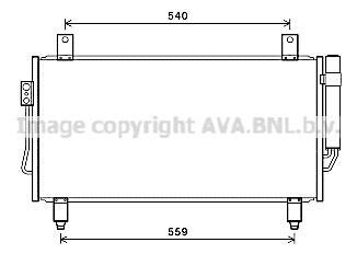 Радиатор кондиционера Mitsubishi Outlander III 13>. AVA COOLING MT5252D