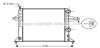Радіатор, Система охолодження двигуна AVA COOLING OL2257 (фото 1)