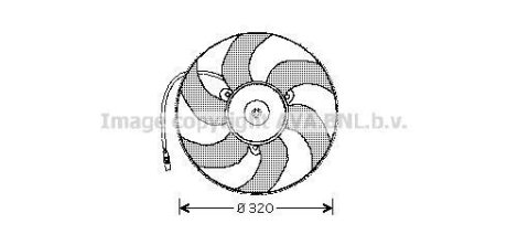 Вентилятор AVA COOLING PE7513