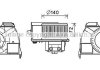 Вентилятор опалювача салону Renault Kangoo I AC+ AVA AVA COOLING RT8617 (фото 1)