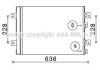 Радиатор кондиционера Renault Logan I 1,4-1,6i 04>10 AVA AVA COOLING RTA5467D (фото 1)