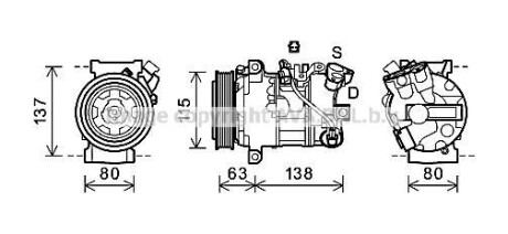 Компрессор AVA COOLING RTAK491