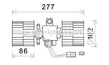 Компрессор салона AVA COOLING SA8022